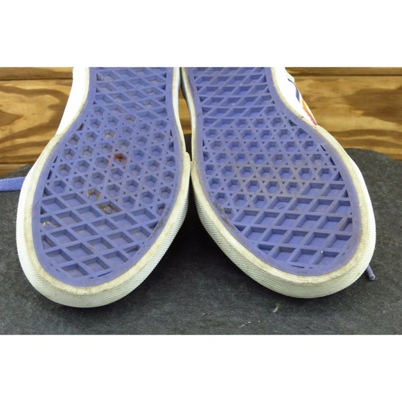 VANS Youth Girls Shoes Size‎ 1 M Beige Skateboarding Fabric - Picture 7 of 8
